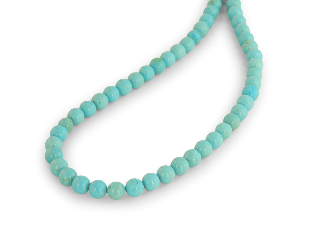 Turquoise Campitos 8.00mm Round Strand