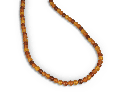 Amber 6.00mm Round Bead Strand