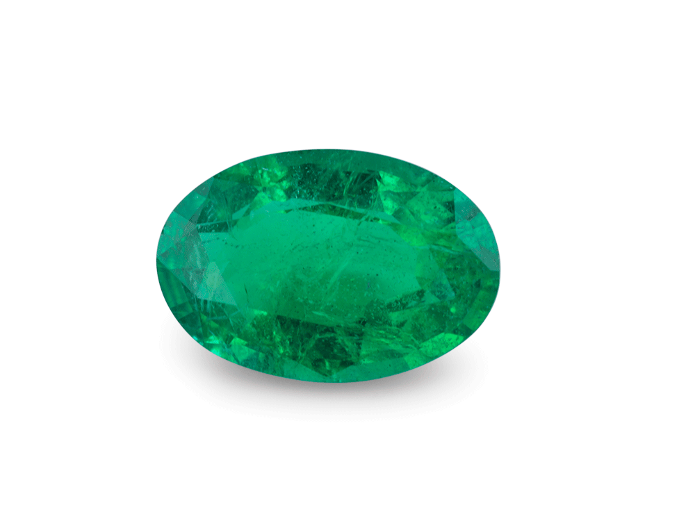 Emerald Zambian 7.1x4.8mm Oval 