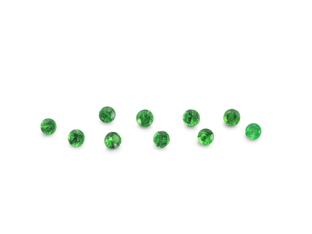 Tsavorite Garnet 1.25mm Round 