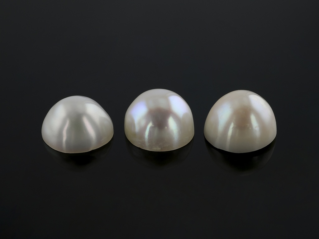 Natural Half Seed Pearls 7-7.5mm