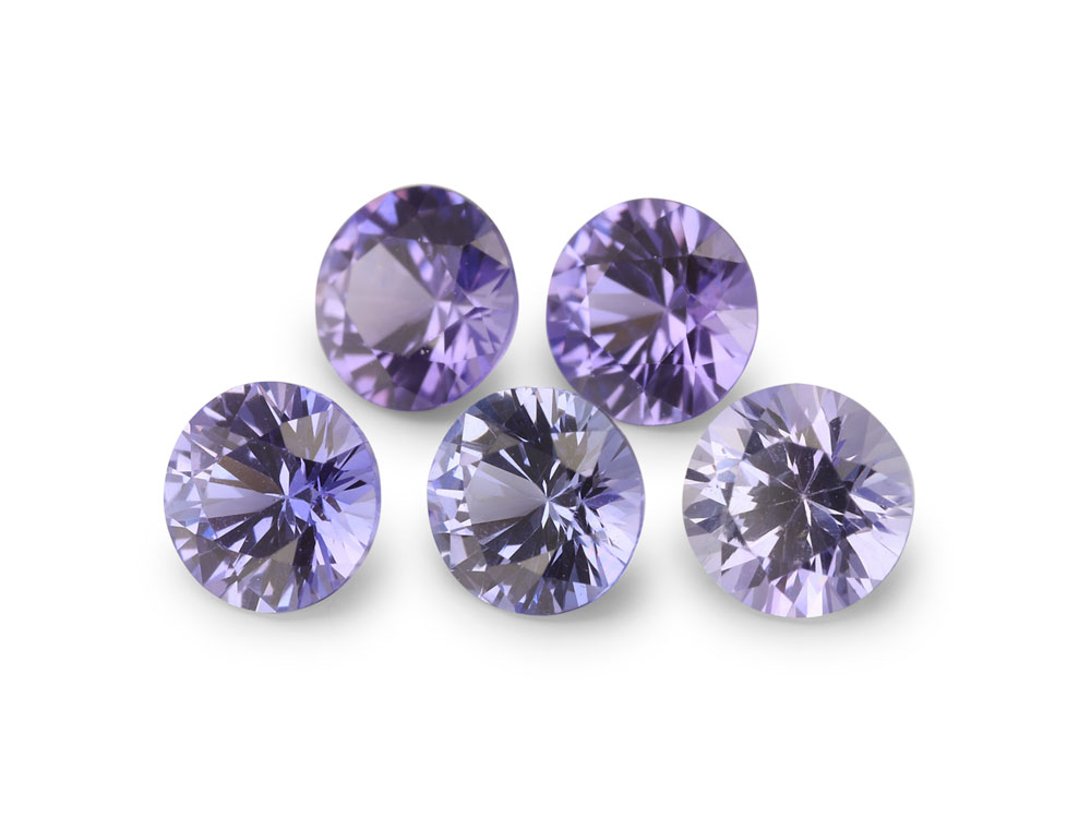 Purple Sapphire 3.5-3.75mm Round
