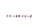 Pink Sapphire1.00mm Round Signity