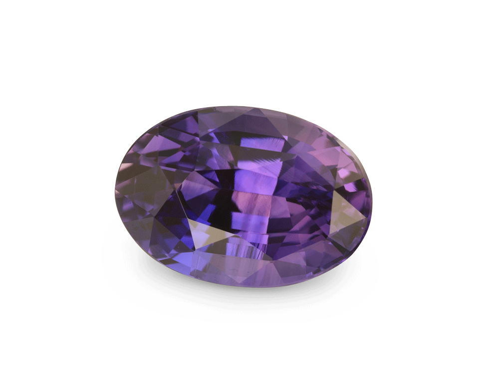 Purple Sapphire 9.4x6.50mm Oval