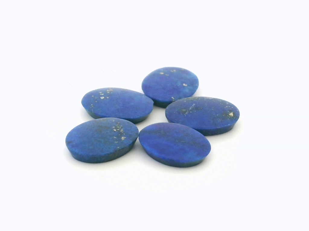 Lapis Lazuli 9.8x7.8mm Oval Buff Top