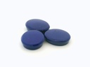 Lapis Lazuli Reconstituted 12x10mm Oval Buff Top