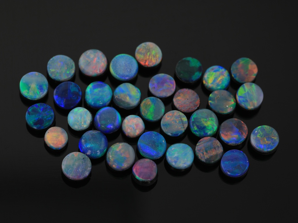 Opal Doublet 3.00mm +/- Round