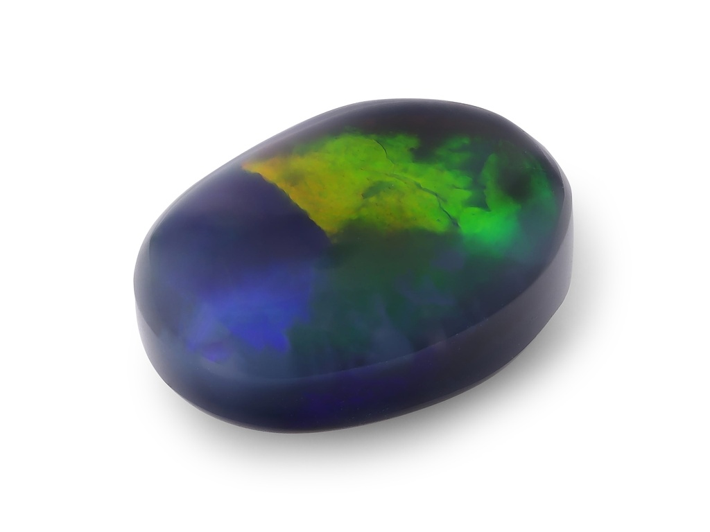 Solid Black Opal 10.65x7.6mm Oval