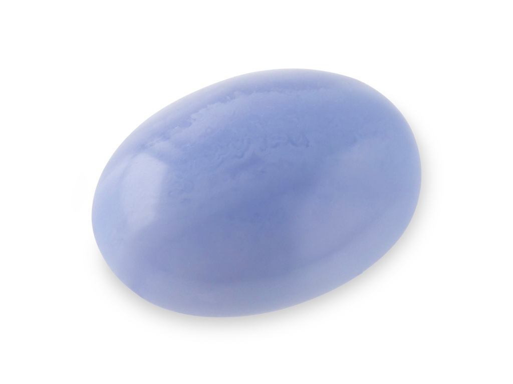 Blue Lace Agate 18x13mm Oval Cabochon 