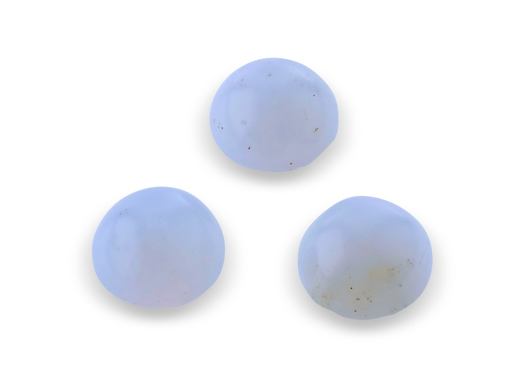 Chalcedony 8.00mm Round Cabochon