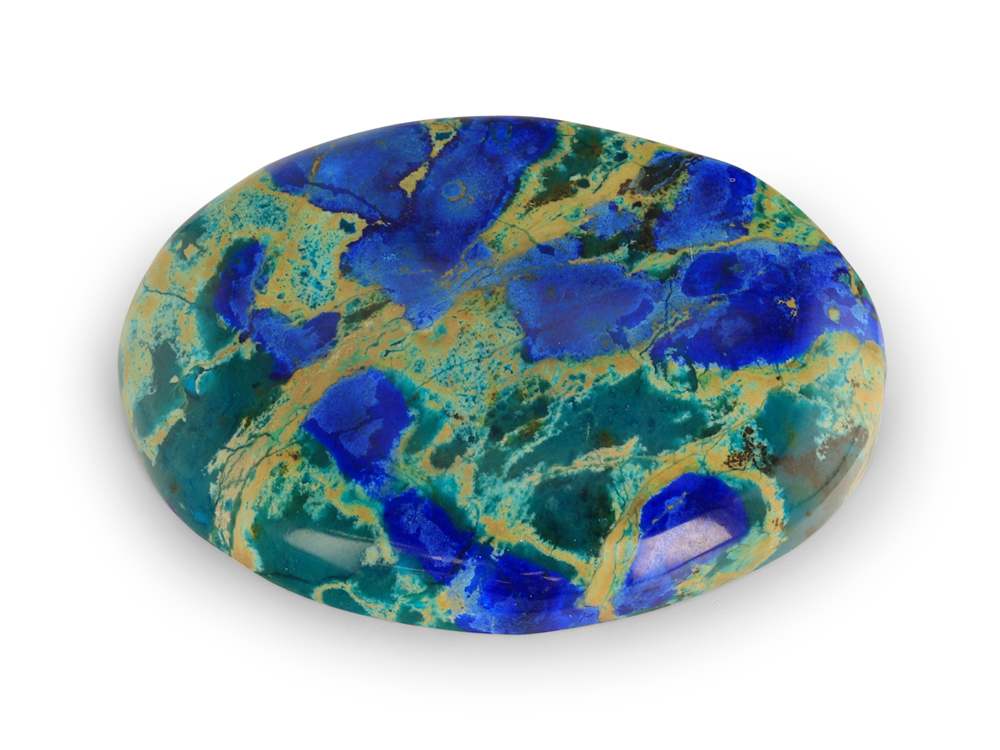 Bisbee Azurite & Malachite 38.5x27mm Oval 