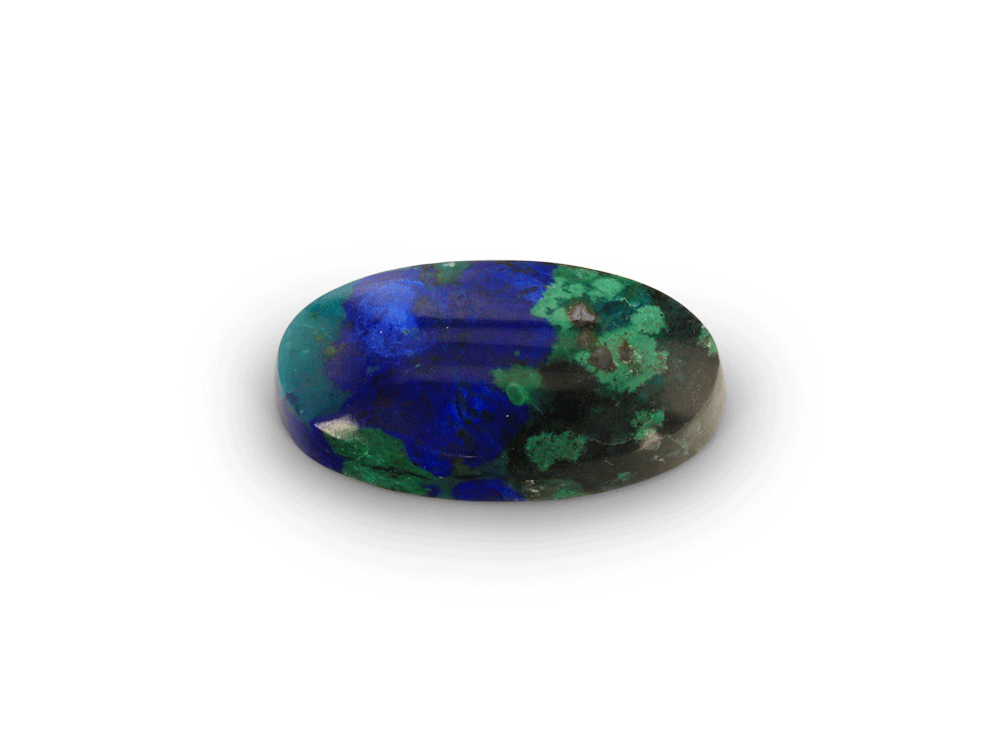 Bisbee Azurite & Malachite 18.5x9.75mm Oval 