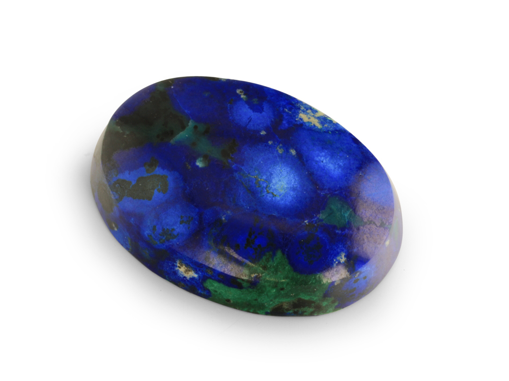 Bisbee Azurite & Malachite 18.5x12.7mm Oval 