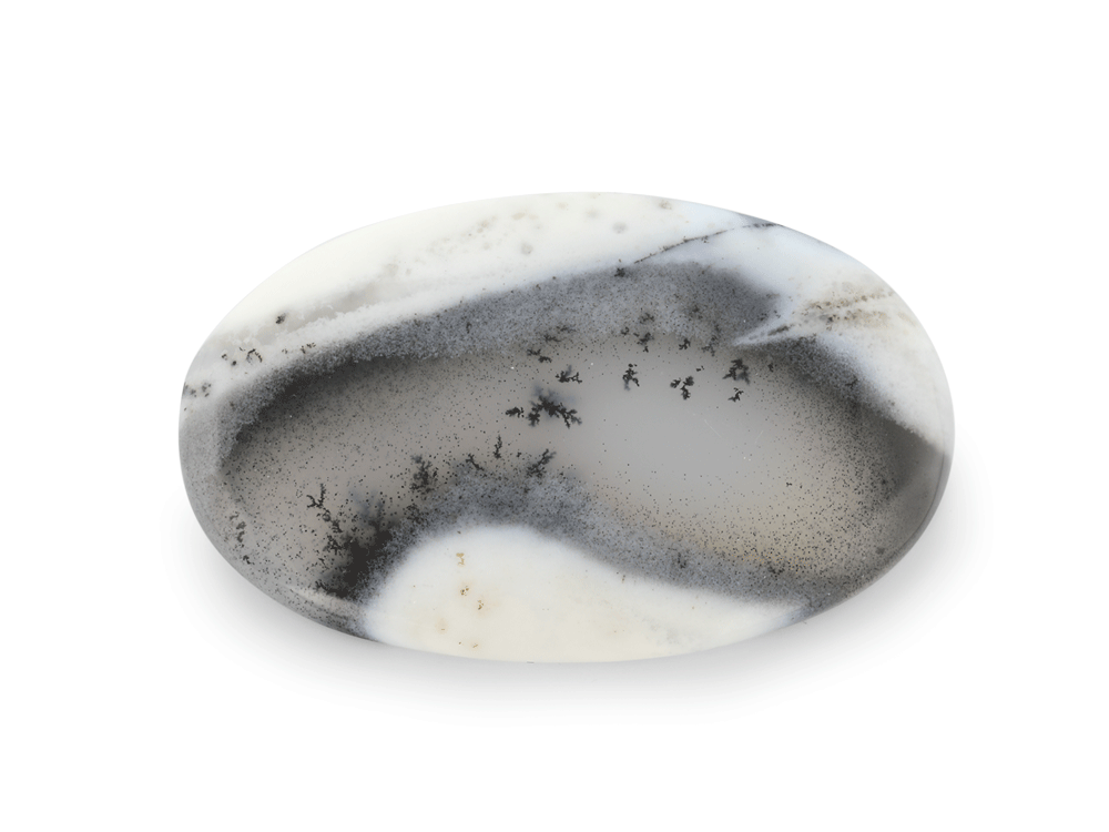 Dendritic Agate 41x26mm Oval