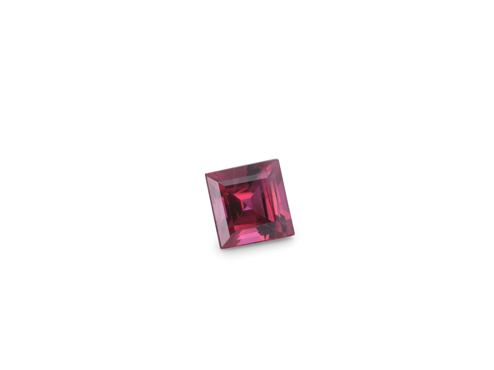 Ruby 3.50mm Carre Cut Good Pink Red