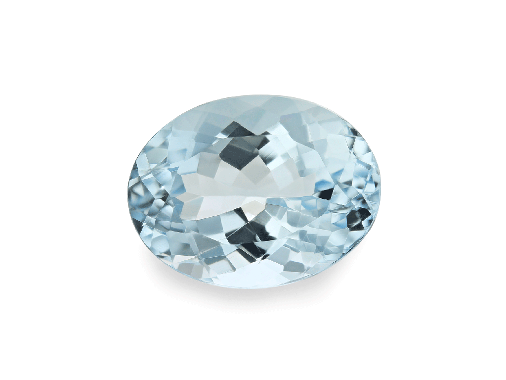 Aquamarine 12.2x9.25mm Oval