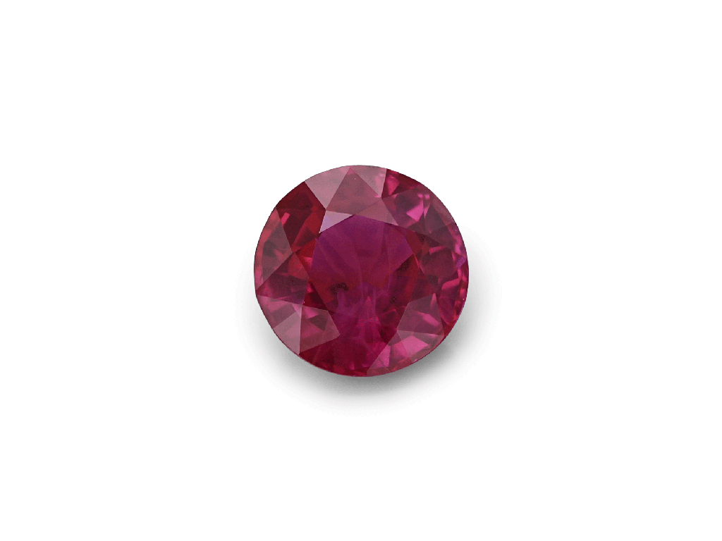 Ruby 4.75mm Round Good Pink Red 