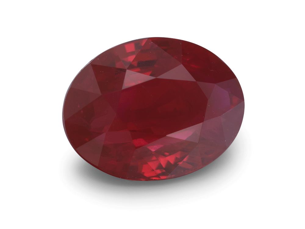 Burmese Ruby 9.53x7.28mm Oval