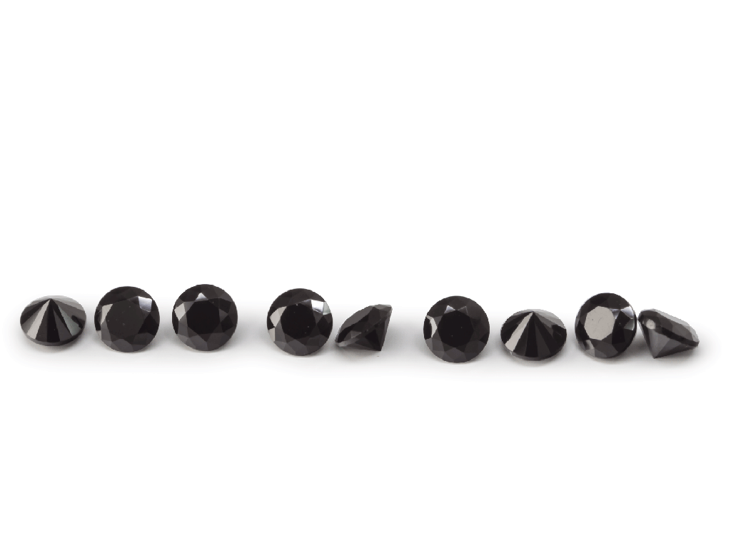 Black Spinel 1.75mm Round Signity