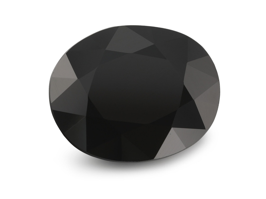 Black Spinel 9x7mm Oval