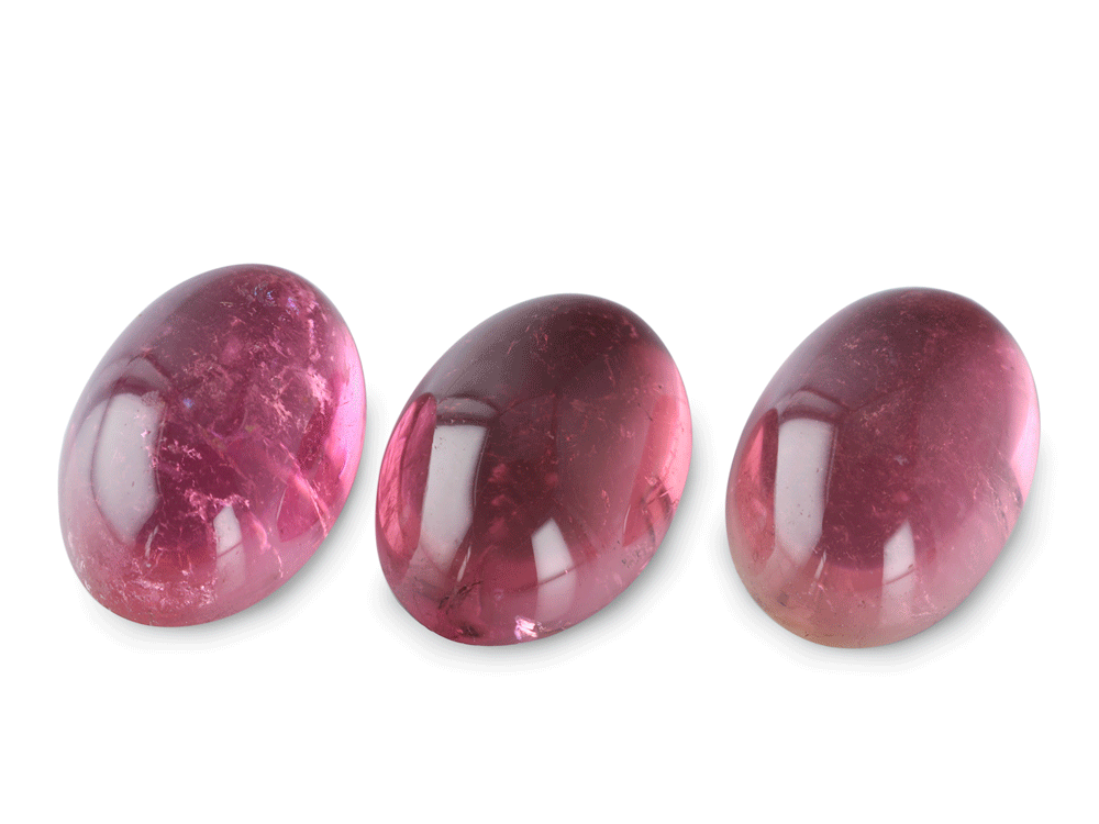 Pink Tourmaline 7x5mm Oval Cabochon