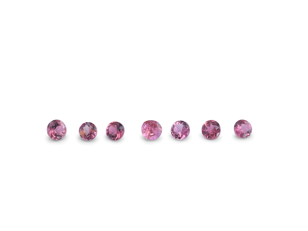 Pink Tourmaline 1.50mm Round