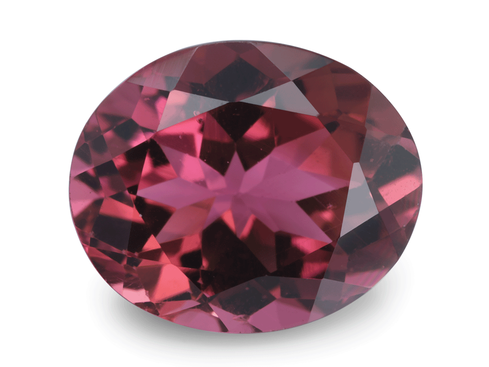 Pink Tourmaline 12x10mm Oval 