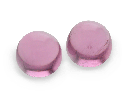 Pink Tourmaline 7mm Round Cabochon PAIR