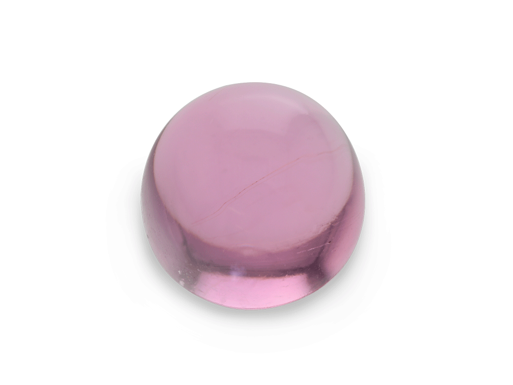 Pink Tourmaline 7mm Round Cabochon