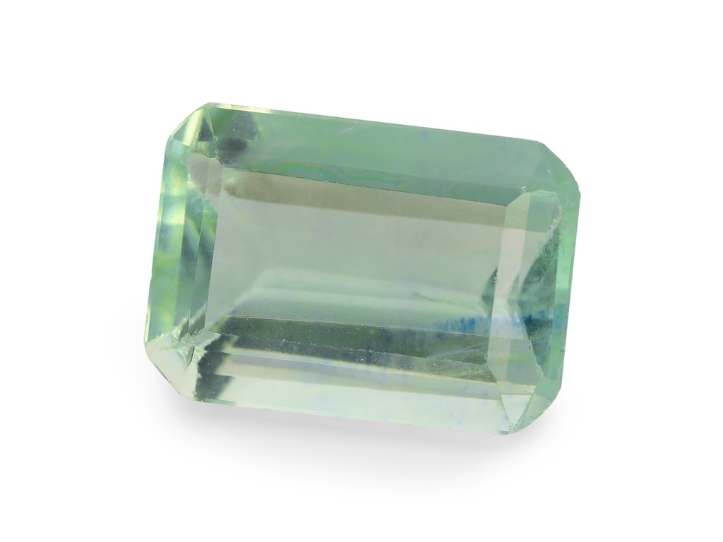 Green Fluorite 12.9x9.1mm Emerald Cut 