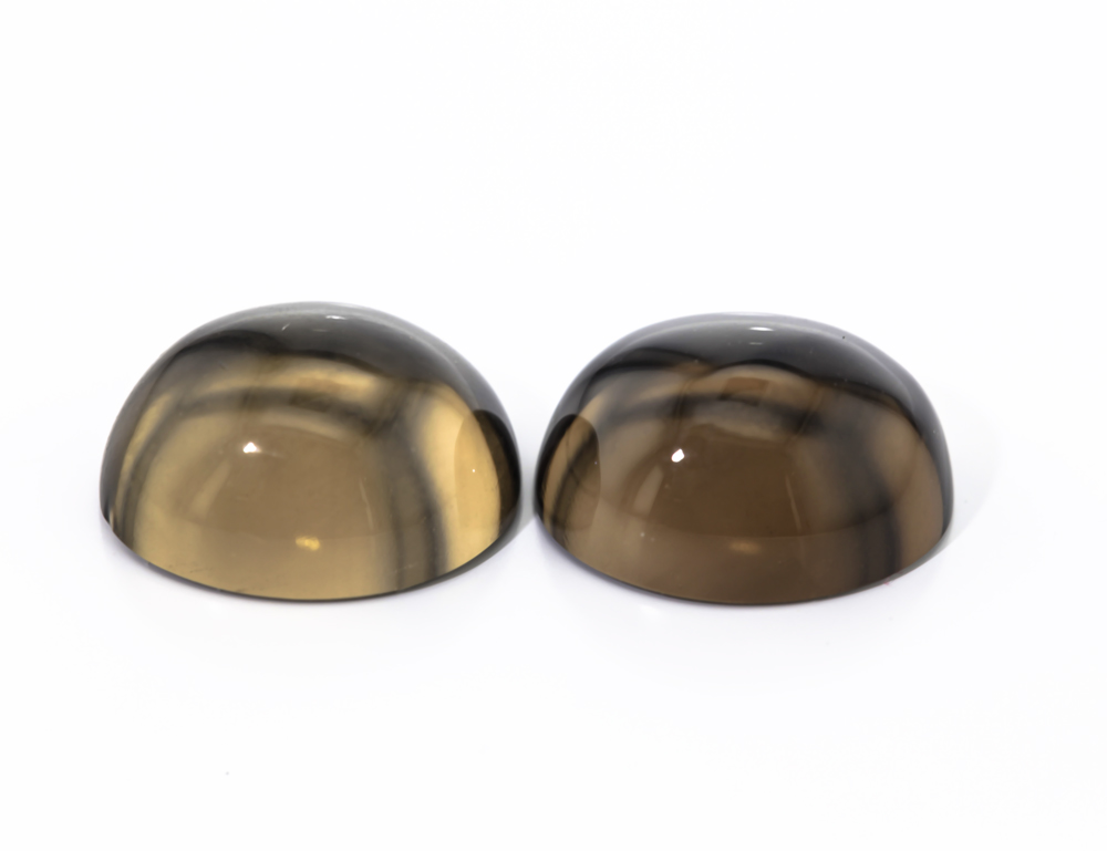 Smoky Quartz 7x5mm Oval Cabochon 