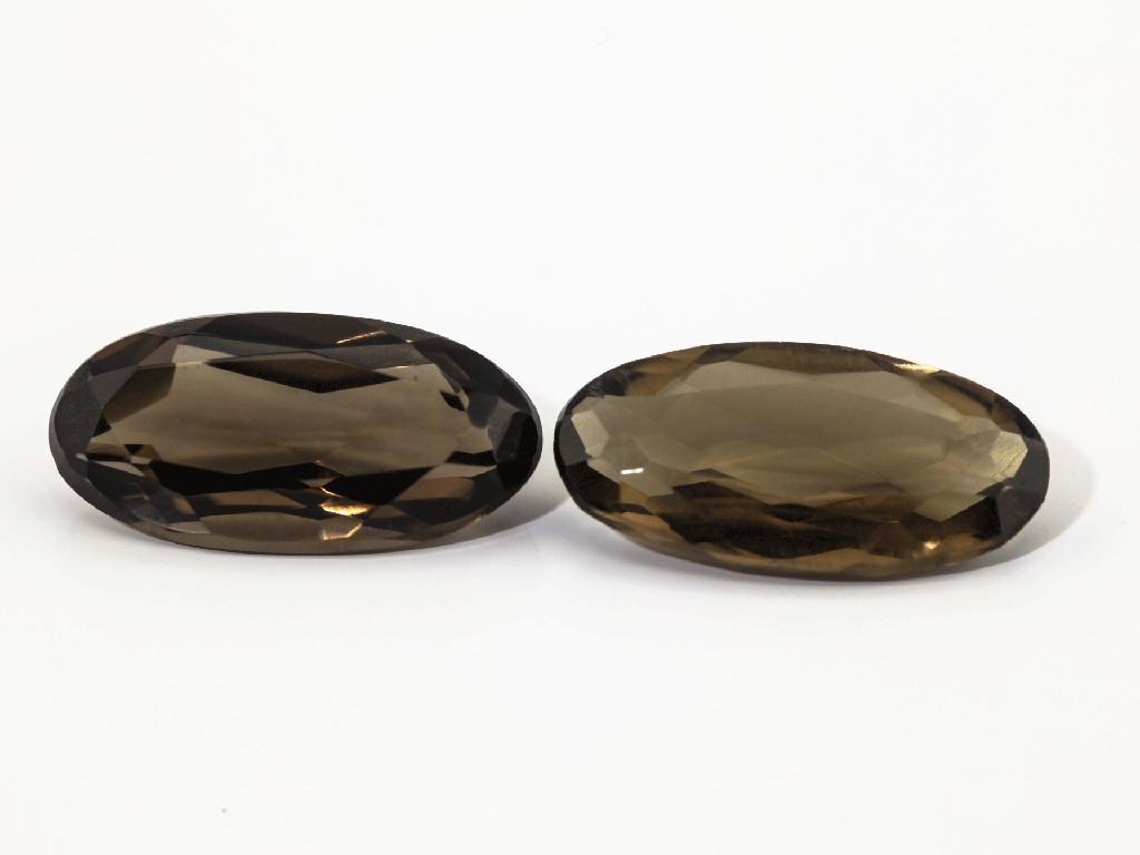 Smoky Quartz 13x6.5mm Oval 