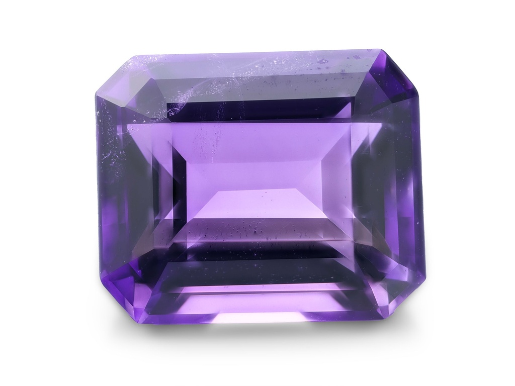 Amethyst 12.1x10.15mm Emerald Cut