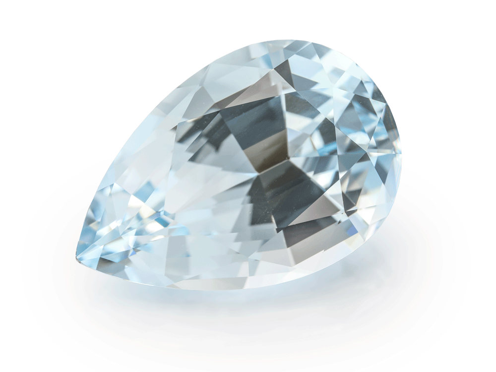 Topaz 19.6x13.2mm Pear Shape Light Blue