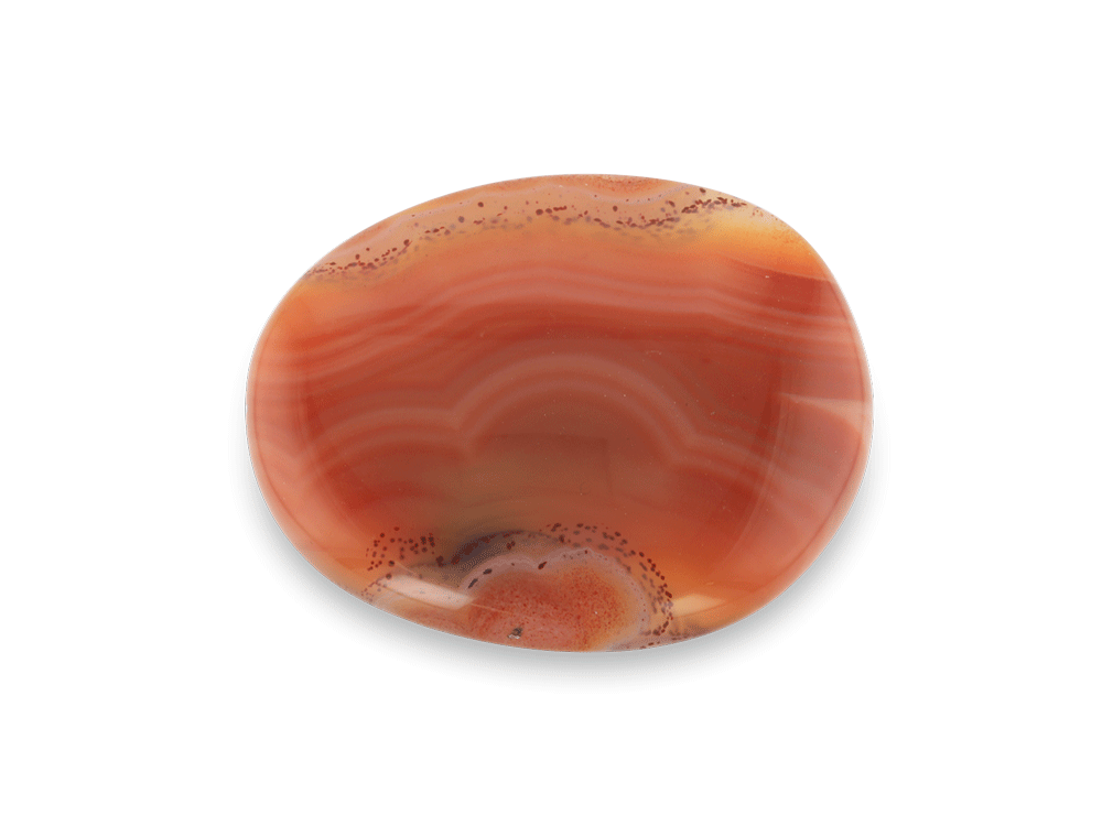 Peru Inca Agate 28x21.8mm Free Form