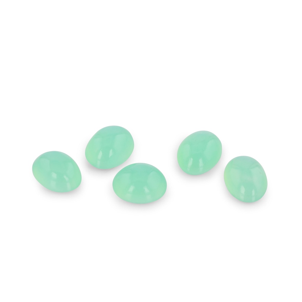 Chrysoprase 4x3mm Oval Cabochon Good Quality 