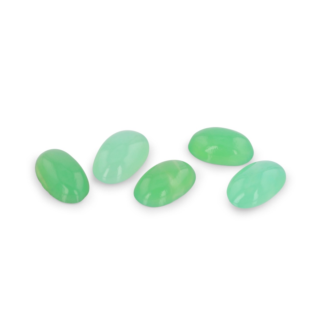 Chrysoprase 5x3mm Oval Cabochon Good Quality 