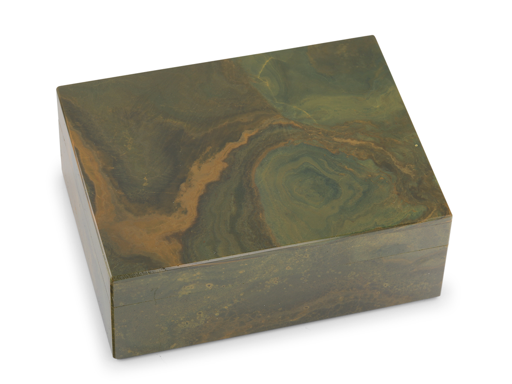 Ornamental Ocean Jasper 100x80mm Gem box