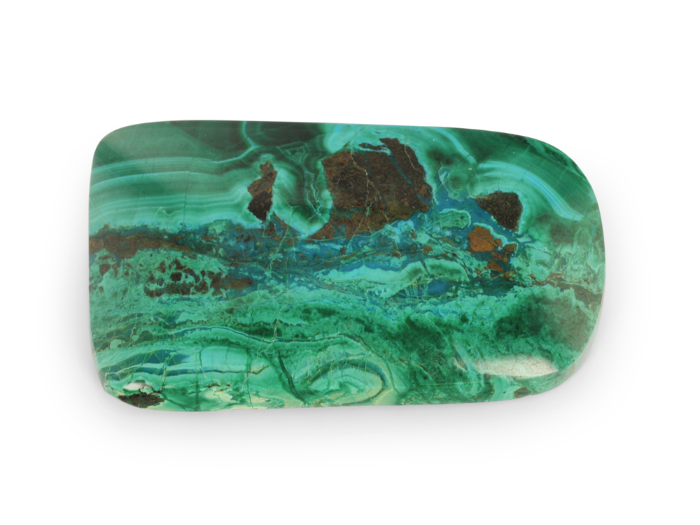 Ray Chrysocolla 26.5x15.5mm Cushion 