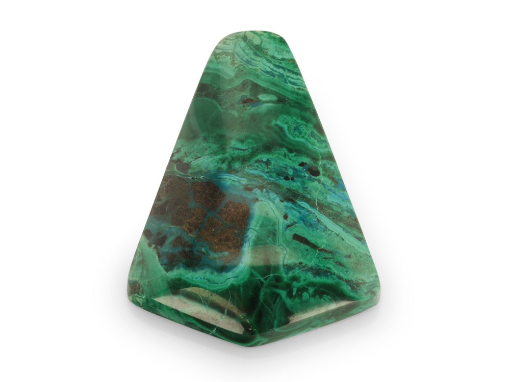 Ray Chrysocolla 24x17.5mm Kite 