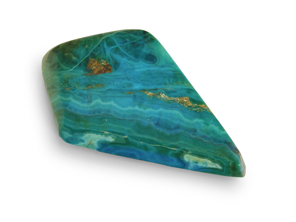 Ray Chrysocolla 31x19mm Kite 