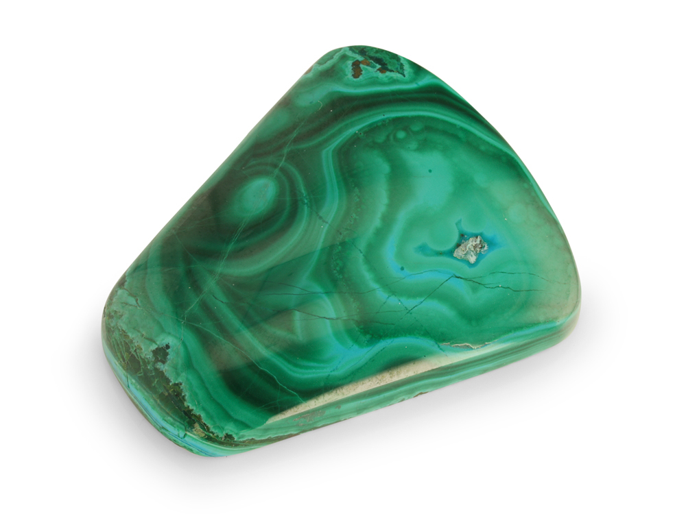 Ray Chrysocolla 28.5x24mm Trapezoid 