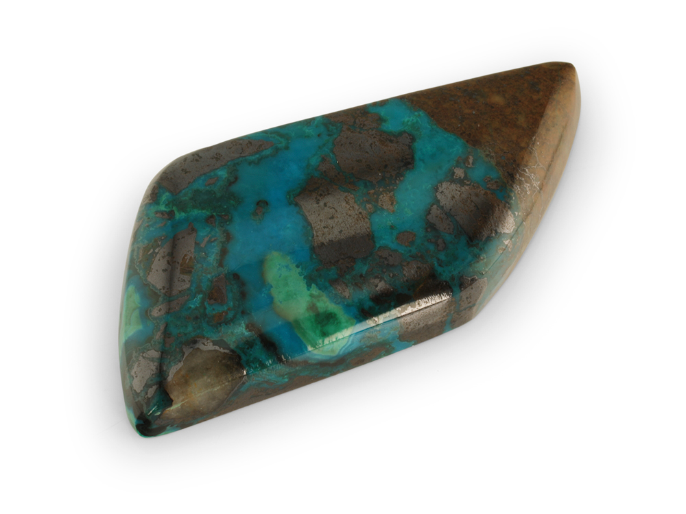 Ray Chrysocolla 34x15.5mm Free Form