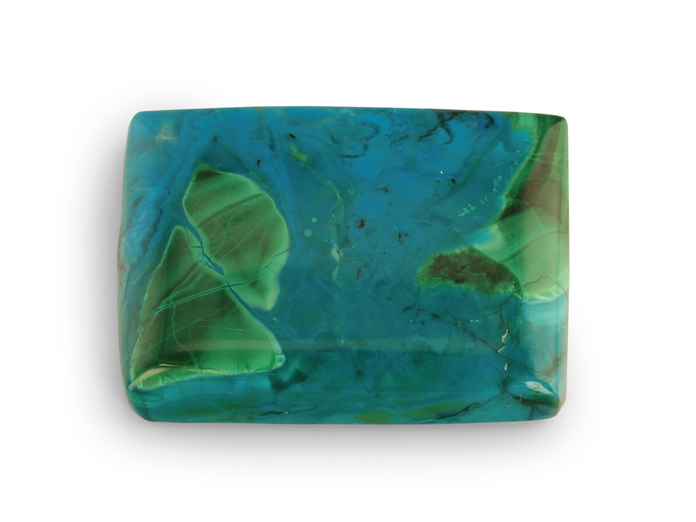 Ray Chrysocolla 25x18.5mm Rectangle 