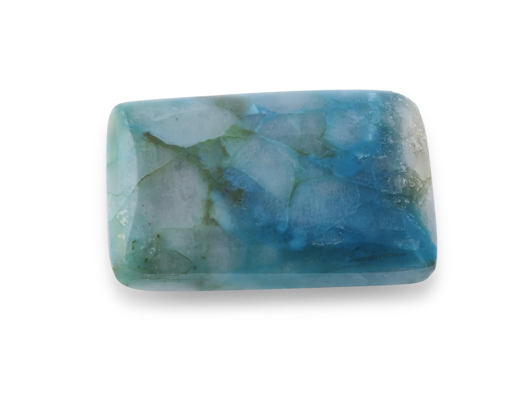 Chrysocolla Copper Quartz 23x15mm Rectangle