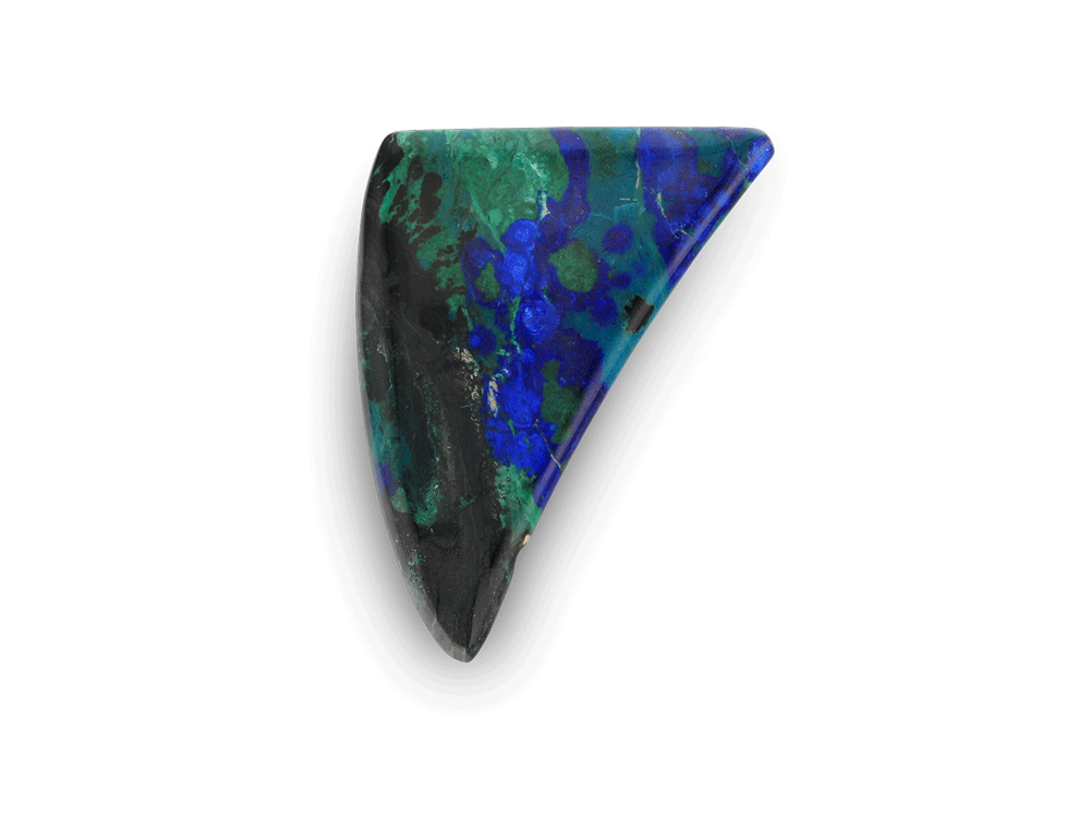 Bisbee Azurite & Malachite 40x30mm Free Form