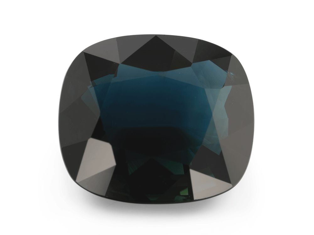 Australia Sapphire 13.65x12mm Cushion Teal