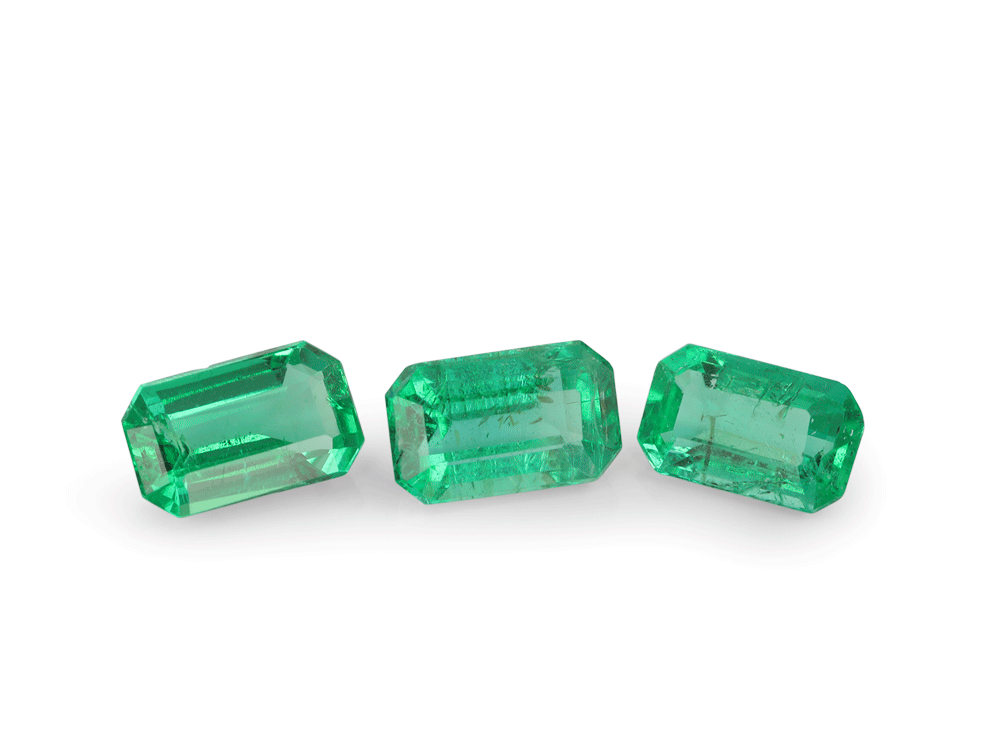Emerald Zambian 5x3mm Emerald Cut