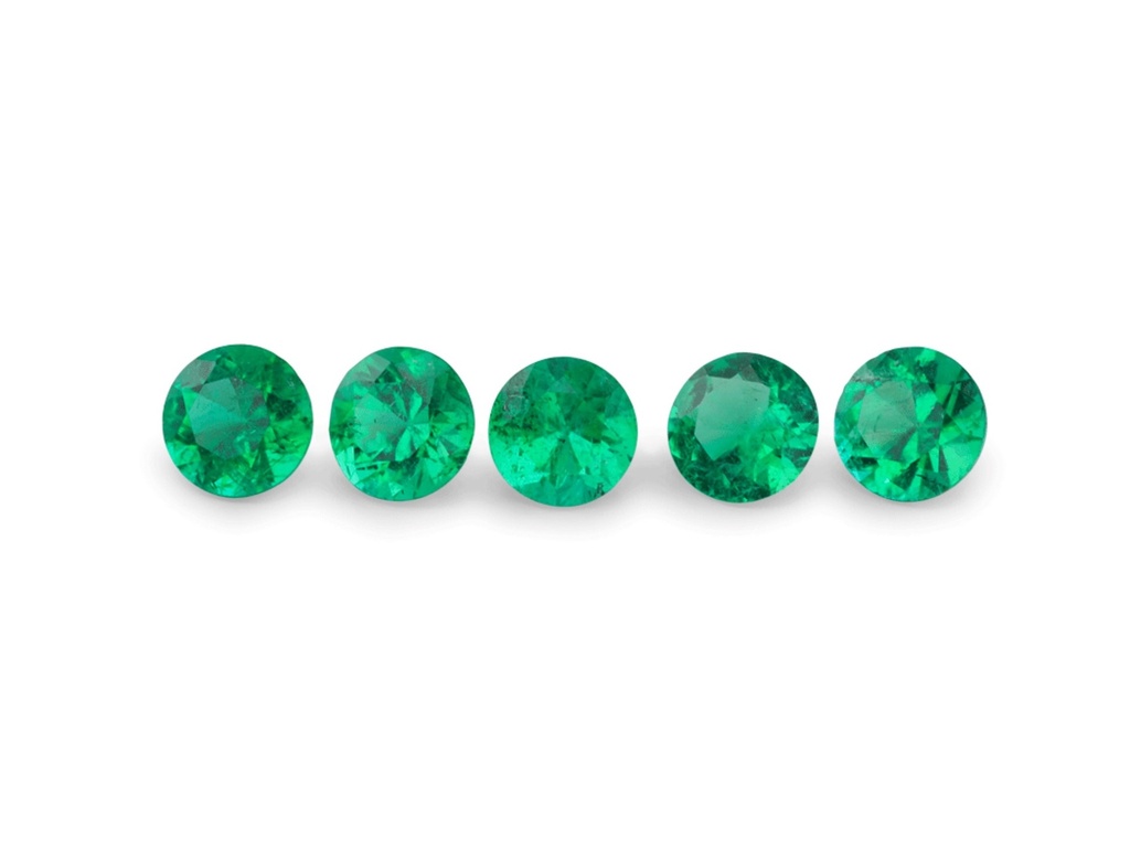 Emerald Zambian 2.75mm Round