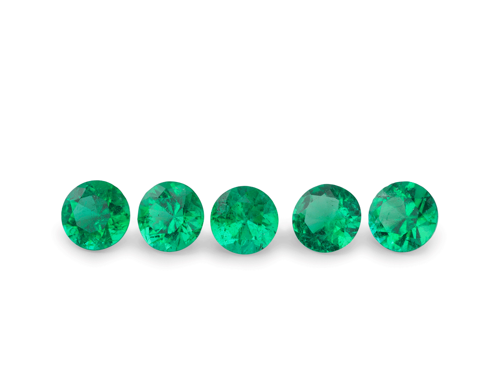Emerald Zambian 2.75mm Round